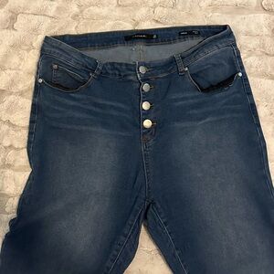 Tahari Blue Denim Jeans